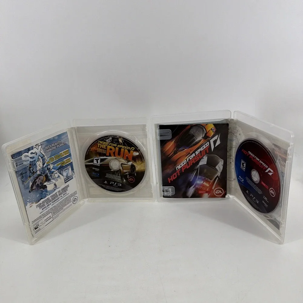 2 Game lot: Need for Speed the Run & Hot Pursuit (Playstation 3)